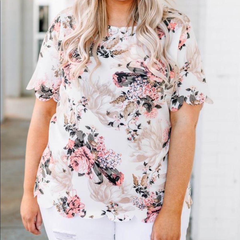 Floral Blouse from Chicsoul